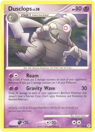 Dusclops Diamond and Pearl - Uncommon