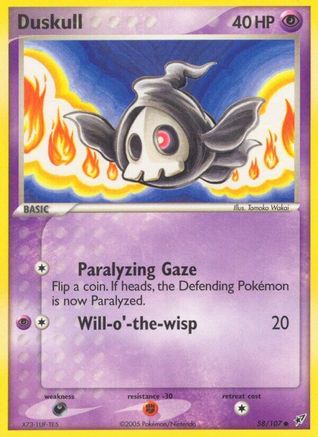 Duskull Deoxys - Common