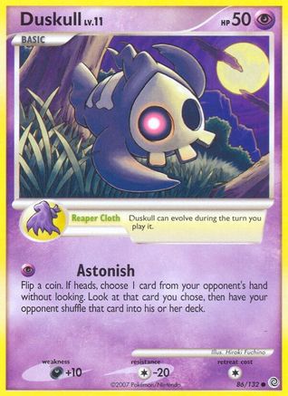 Duskull 086 - Reverse Holofoil Secret Wonders - Common