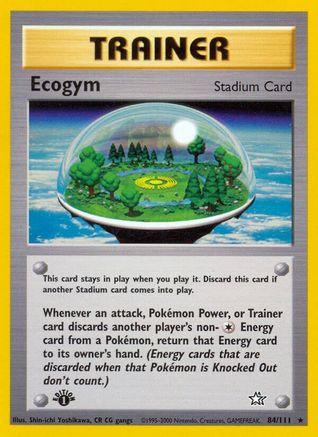 Ecogym 084 - Unlimited Neo Genesis - Rare