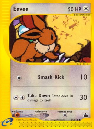 Eevee 054/144 Skyridge - Common