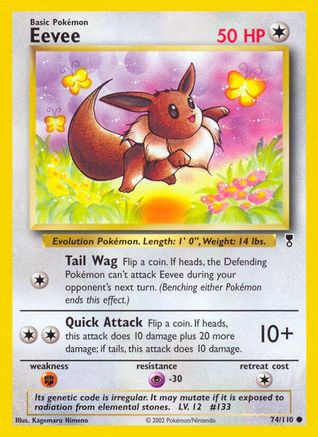 Eevee 074/110 - Reverse Holofoil Legendary Collection - Common