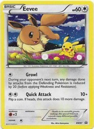Eevee - BW97 - Holofoil Black and White Promos - Promo
