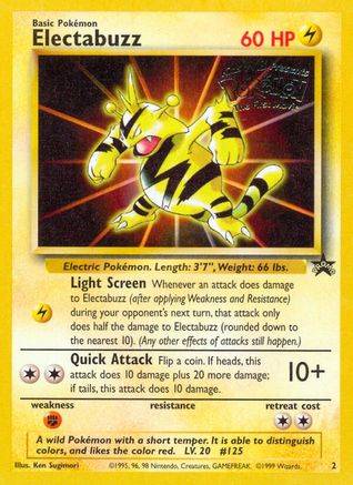 Electabuzz (Movie Promo) 002 WoTC Promo - Promo