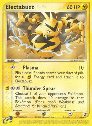 Electabuzz/100 Sandstorm - Uncommon