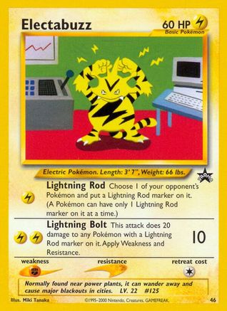 Electabuzz 046 WoTC Promo - Promo