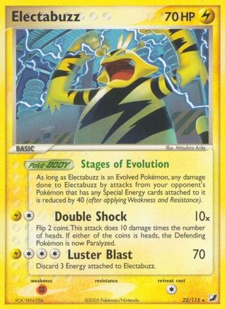 Electabuzz/115 Unseen Forces - Rare