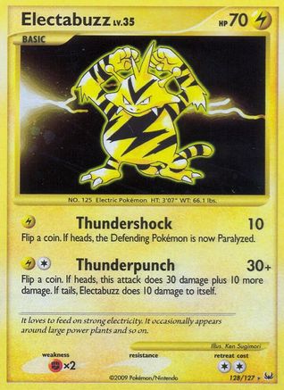 Electabuzz - Holofoil Platinum - Secret Rare