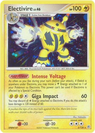 Electivire - Holofoil Diamond and Pearl - Holo Rare