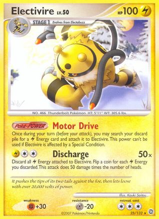 Electivire Secret Wonders - Rare