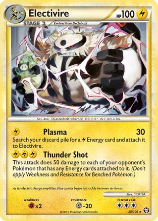 Electivire Triumphant - Rare