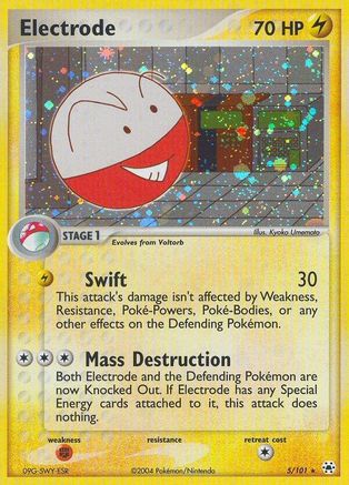 Electrode 005 - Reverse Holofoil Hidden Legends - Holo Rare
