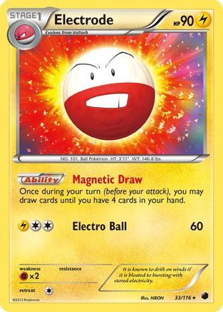 Electrode - Holofoil Plasma Freeze - Holo Rare