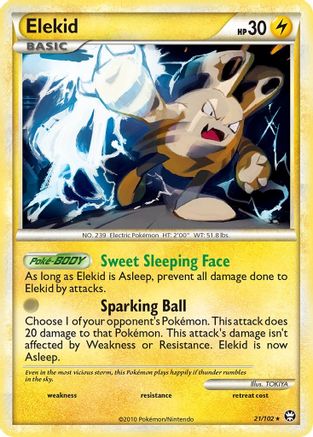 Elekid - Reverse Holofoil Triumphant - Rare