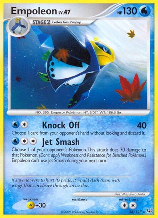 Empoleon Platinum - Rare