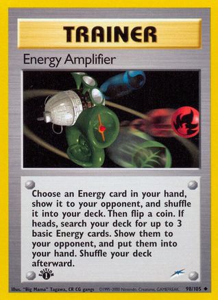 Energy Amplifier 098 - 1st Edition Neo Destiny - Uncommon