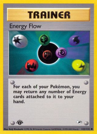 Energy Flow 122 - 1st Edition Gym Heroes - Common