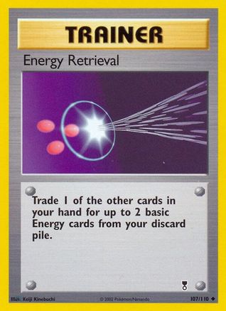 Energy Retrieval/110 - Reverse Holofoil Legendary Collection - Uncommon