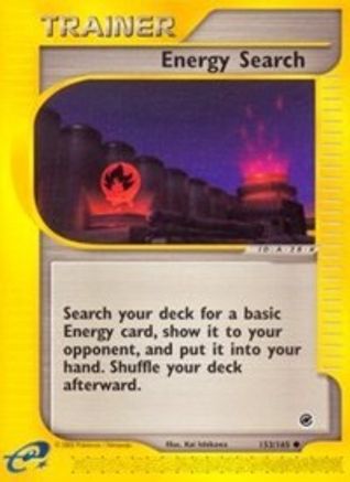Energy Search 153 - Reverse Holofoil Expedition - Common