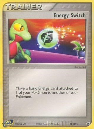 Energy Switch - Reverse Holofoil Ruby and Sapphire - Uncommon