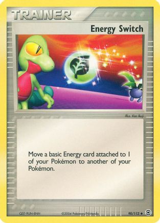 Energy Switch - Reverse Holofoil FireRed & LeafGreen - Uncommon