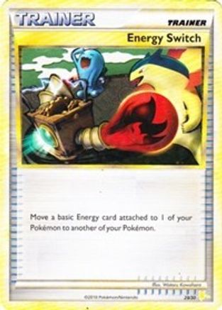 Energy Switch (Raichu) HGSS Trainer Kit Gyarados & Raichu - Common
