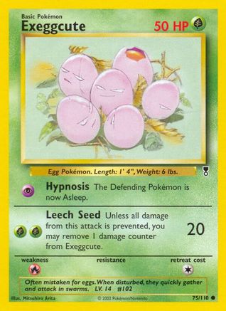 Exeggcute - Reverse Holofoil Legendary Collection - Common
