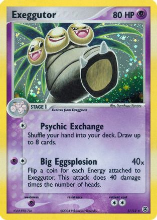 Exeggutor - Reverse Holofoil FireRed & LeafGreen - Holo Rare