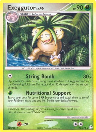 Exeggutor - Reverse Holofoil Mysterious Treasures - Rare