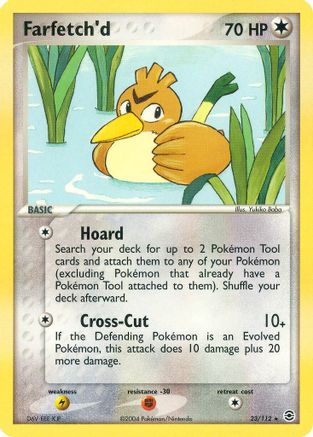Farfetch'd - Reverse Holofoil FireRed & LeafGreen - Rare