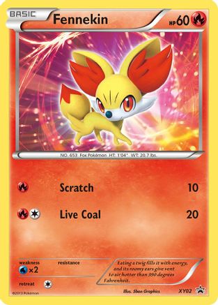 Fennekin - Holofoil XY Promos - Promo