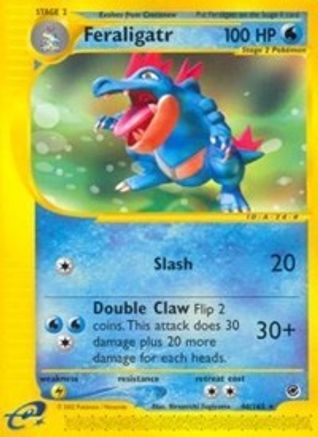 Feraligatr (46)/165 - Reverse Holofoil Expedition - Rare