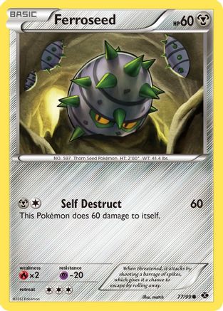 Ferroseed Next Destinies - Common