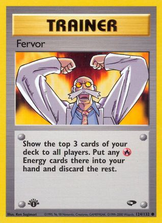 Fervor 124 - 1st Edition Gym Challenge - Common
