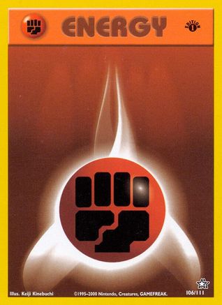 Fighting Energy 106 - 1st Edition Neo Genesis - Common
