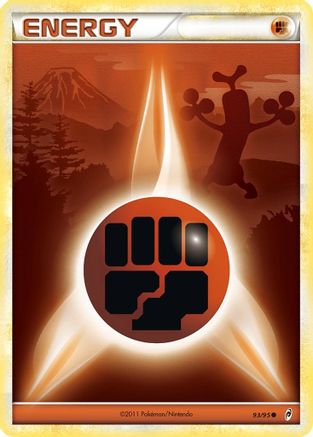 Fighting Energy - Holofoil Call of Legends - Common
