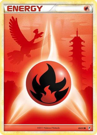 Fire Energy - Holofoil Call of Legends - Common