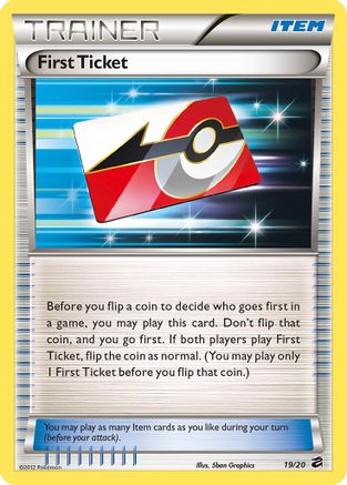 First Ticket 019 - Holofoil Dragon Vault - Holo Rare