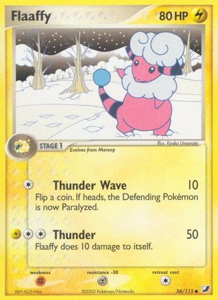 Flaaffy/115 - Reverse Holofoil Unseen Forces - Common
