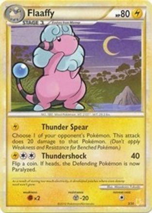 Flaaffy (#17) HGSS Trainer Kit Gyarados & Raichu - Common