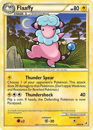 Flaaffy 043 - Reverse Holofoil Call of Legends - Uncommon