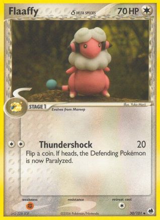 Flaaffy (Delta Species) 030 Dragon Frontiers - Uncommon