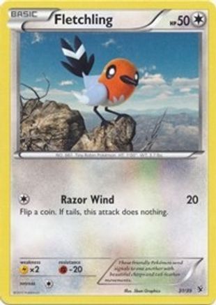 Fletchling Kalos Starter Set - Common