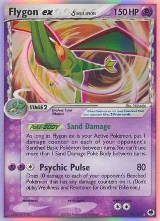 Flygon ex (Delta Species) - Holofoil Dragon Frontiers - Ultra Rare