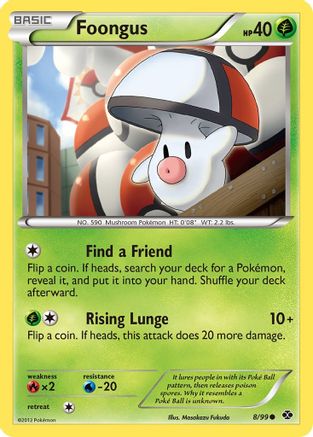 Foongus - Reverse Holofoil Next Destinies - Common