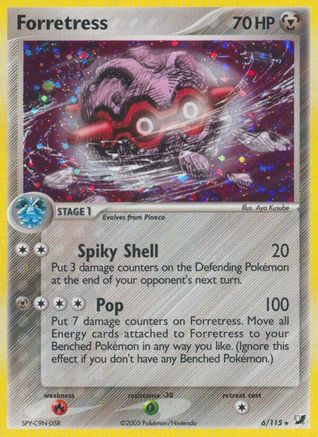 Forretress - Holofoil Unseen Forces - Holo Rare