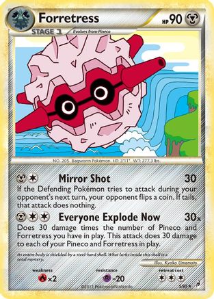 Forretress - Holofoil Call of Legends - Holo Rare