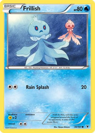 Frillish - Reverse Holofoil Noble Victories - Common