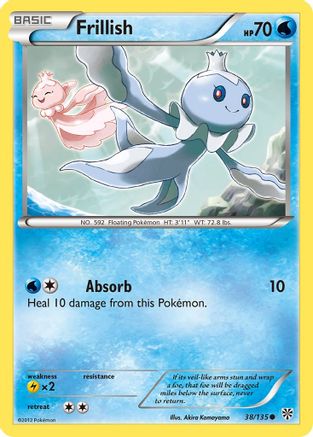 Frillish - Reverse Holofoil Plasma Storm - Common