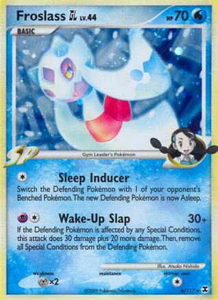 Froslass GL - Reverse Holofoil Rising Rivals - Holo Rare